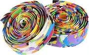 Cycling Handlebar Tape Road Bike Handlebar Wrap Non-Skid Camouflage Tape Comfort for Bikes