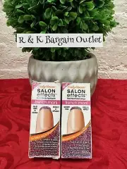 2 ~ Sally Hansen Salon Effects Nail Polish Strips 001 Pink Macaroon French Mani