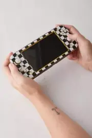 UO Nintendo Switch Lite Case Cover Protection Hard Shell Checker Design NIB P$28
