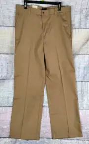 VTG Dockers Recode Men’s Khakis Relaxed Flat Front Pants Actual Size 36 x 32 NWT
