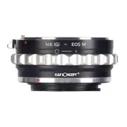 K&F Concept Adapter for Nikon G mount lens to Canon EOS M Camera M1 M2 M3 M5 M10