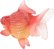 Gatuida 10G Realistic Goldfish Model Lifelike Floating Fish for Aquarium Decor Educational Learning Aid for Enhances Cognitive Skills and Biology Knowledge