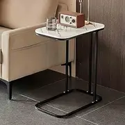 Overbed Table, Lightweight Chair/Bed Table Mobile Bedside Table Laptop Table for Sofa Bedroom Living Room Office, Small Coffee Table (Color : B)