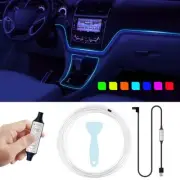 5M Colorful RGB Ambient Light Strip LED Symphony 3.0 USB Car Interior Light Kit