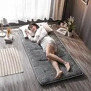mattress mattress Japanese style folding soft mattress thickened futon tatami mattress single double folding soft student soft mattress (color: A size: 90 x