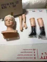 MARTHA WASHINGTON Porcelain Doll Kit Complete w/Clothes Pattern