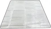 Camping Sleeping Mat, Camping Mat 78.74x47.24 Inch Aluminium Sleeping Double Side Insulating for Picnic Outdoor Activities