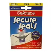 Sellotape Secure Seals For Envelopes Office Home School Stationary Tamper Proof