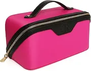 [Alice Wheeler] LTC Medium Train Case in Pink and Black, Teal, Train Case