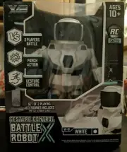 XB Gesture Control Battle Robot White W-01 NIB