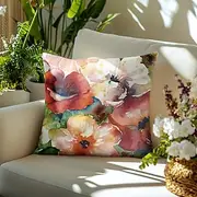Spring Double Side Cushion Cover 1PC Soft Decorative Square Throw Pillow Cover Cushion Case Pillowcase for Sofa Bedroom Superior Quality Machine Washable