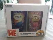 Despicable Me Minion Glassware "Groovy Day" (Set of 2 Glasses)
