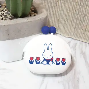 miffy 米飛兔65週年限定矽膠口金包 (p+g design/珠扣包/可水洗/零錢包/收納袋/代理商正版)