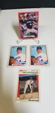(2X) Nolan Ryan 1989 Topps Traded # 106T-Ryan 1987 Kmart-Ryan 1988 Classic Red