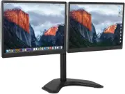 Dual Monitor Stand | 2 Monitor Mount Fits 19 20 21.5 24 27 29 32 Inch