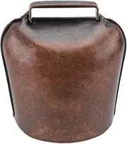 Hohopeti Small Cowbell Small Cow Bell Cat Bell for Collar Loud Outdoor Iron Bell Temple Iron Bell Iron Bell Dog Bell Collar Metal Cowbell