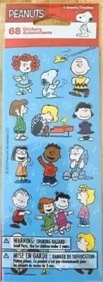 PEANUTS Charlie Brown Lucy Sally Linus Franklin Woodstock Schroeder stickers