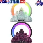 Portable RGB Alarm Clock Bluetooth-Compatible Speaker Dynamic Wireless Charger
