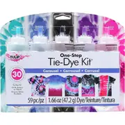 TULIP One Step Fabric Tie Dye Kit 5 Colours - Carousel