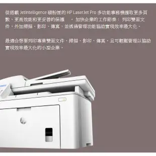 惠普 HP LaserJet Pro M227fdn 多功能事務機 黑白雷射複合機