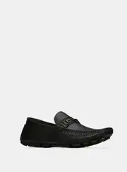 GUESS Men's Black Aarav Loafers Size: 9