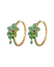 Eye Candy LA CZ Rose Earrings