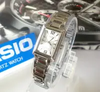 在飛比找Yahoo!奇摩拍賣優惠-【CASIO】手錶專賣店  經緯度鐘錶 長方形氣質淑女指針錶