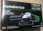 Metabo HPT Angle Grinder | 4-1/2-Inch | Includes 5 Grinding Wheels & Hard Case |