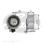 Gates Timing Belt Tensioner - T43135