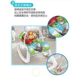 【Fisher-Price 費雪】動物安撫躺椅