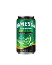 Jamesons Smooth Dry & Lime Can - 4 Bottles