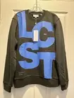 New LACOSTE Men Round Neck Sweatshirt Khaki Green Small S-3 Medium M-4 Large L-5