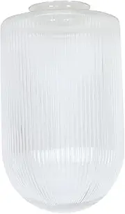 Beacon Lighting Chrysler Large Ribbed Shade in Clear Glass