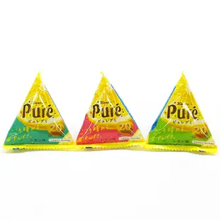 日本甘樂 Kanro Pure鮮果實軟糖迷你三角包盒裝408g 葡萄/檸檬 盒裝 軟糖 現貨 蝦皮直送