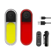 5 Modes Light Bicycle Rear Light Waterproof Bike Light COB USB Rechargeable Mtb