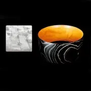 canopus HS 1465 GR Zelkova Snare Drum 14 6.5 Silver collar GINRAN Limit