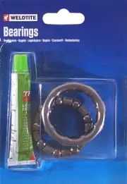 WELDTITE BIKE BMX SET BALL BEARING LITHIUM GREASE LUBRICANT BEARINGS WHEEL HUB