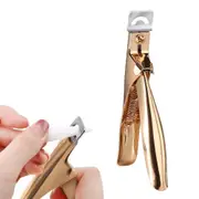 Acrylic Nail Scissor False Nail Clipper U-Edge Manicure Tips Cutter Nail Tool