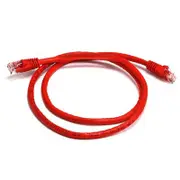 [PL6A-2RD] 8ware 2m Red Premium Snagless CAT6A Ethernet Cable, Speed up to 10Gbps