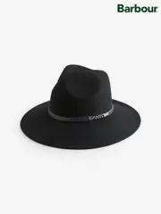 Barbour® Black Tack Fedora Hat (H27101) | $171