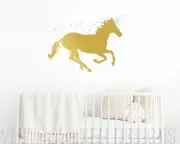 Unicorn Wall Decal, Vinyl Wall Decal, Unicorn Decal, Kids Wall Decal ga50