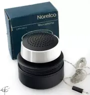 NOS Vintage NORELCO Conference Microphone LFH0030/54 5' Cord w/ Box VGC WORKS