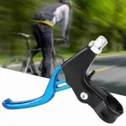 (Blue)1 Pair Aluminium Alloy Mountain Bike Bicycle Cycling Brake Level Hand HR