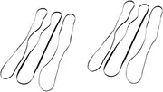 Gatuida 6 Pcs Turntable Belt Recorder Accessory Tape Machine Drive Belt High Elasticity Reduce Flutter Restore Speed