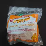 1994 McDonald's Spiderman SCORPION STINGSTRIKER Happy Meal Toy Mint In Bag