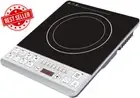 2000W Induction Cooktop Single Burner Touch Sensor 8 Power Levels - Black