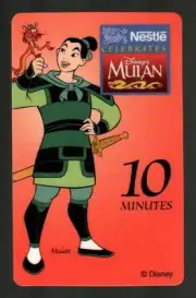 AT&T Disney Mulan, Nestle 1998 Phone Card