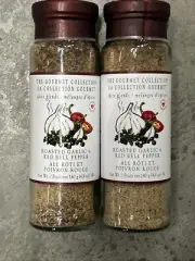 2 Pack The Gourmet Collection Spice Blends Roasted Garlic Bell Pepper Grill Rub