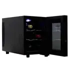 Koolatron 6 Bottle Wine Cooler, Black, Thermoelectric Wine Fridge