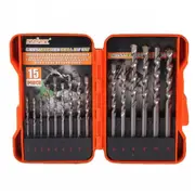 15 Piece Construction Drill Bit Set